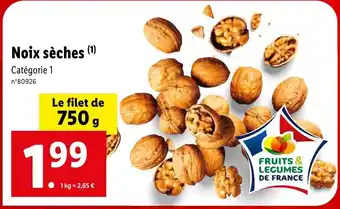 Lidl Noix sèches (1) Catégorie 1 offre