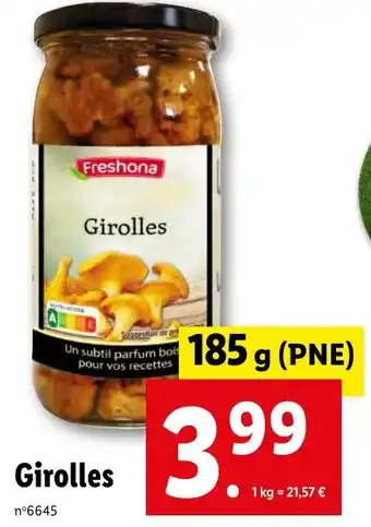 Lidl Girolles offre