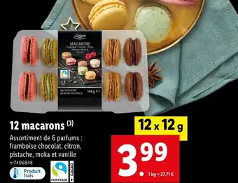 Lidl 12 macarons (3) offre