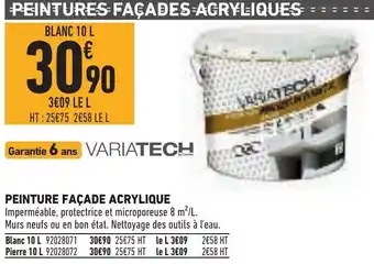 Brico Cash Peinture Façade Acrylique offre