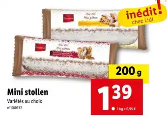 Lidl Mini stollen offre