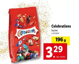 Lidl Celebrations offre