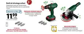 Lidl Outil de bricolage enfant offre
