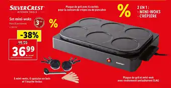Lidl Set mini-woks offre