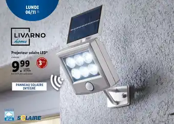 Lidl Projecteur solaire LED* offre
