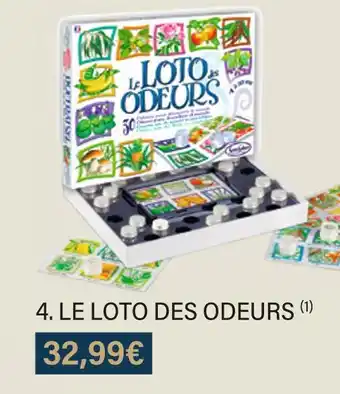 Le loto des odeurs