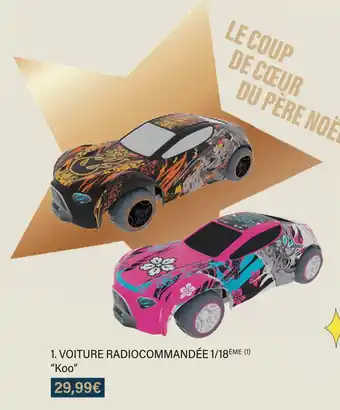 Koo voiture radiocommandée 1/18ème