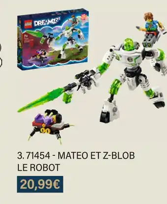 Lego 71454 - mateo et z-blob le robot