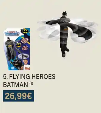 Flying heroes batman