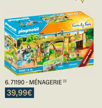 Playmobil 71190 - ménagerie