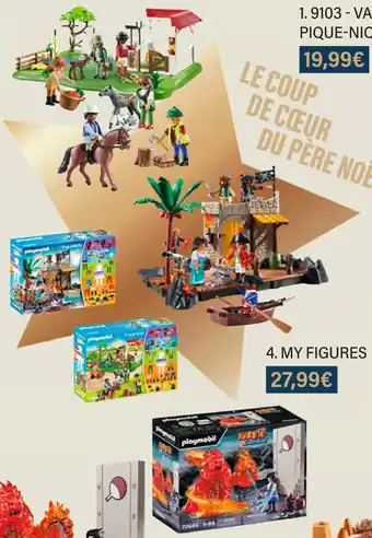 Monoprix Playmobil my figures offre