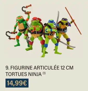 Figurine articulée 12 cm tortues ninja