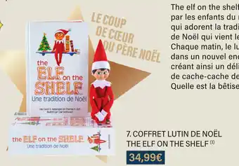 Monoprix Coffret lutin de noël the elf on the shelf offre