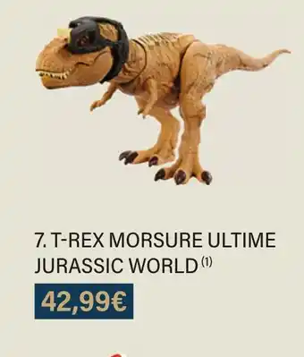Jurassic world t-rex morsue ultime