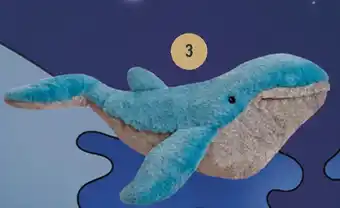 Monoprix Peluche baleine offre