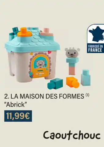 Monoprix Abrick la maison des formes offre