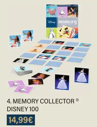Monoprix Memory collector disney 100 offre
