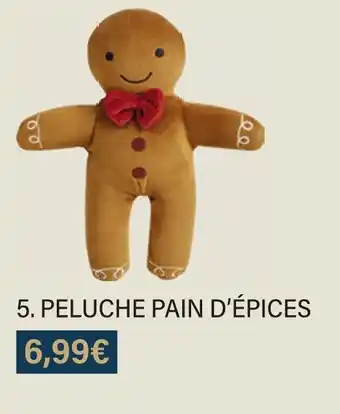 Monoprix Peluche pain d'épices offre