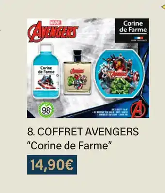 Monoprix Corine de farme coffret avengers offre