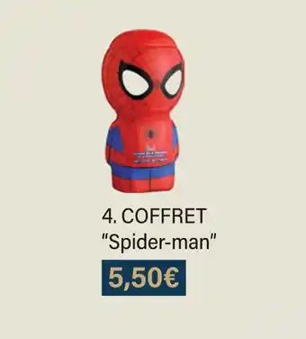 Monoprix Spider-man coffret spider-man offre