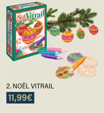 Sentosphère noël vitrail