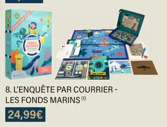L'enquĂȘte par courrier - les fonds marins