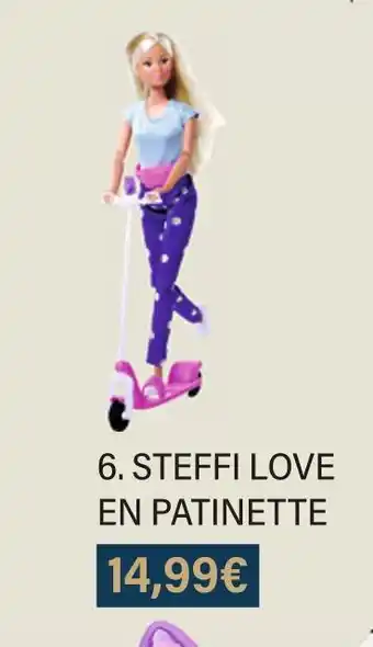 Monoprix Steffi love en patinette offre