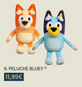 Monoprix Peluche bluey offre