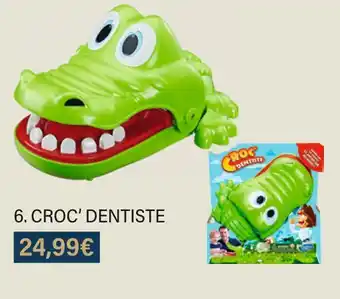 Monoprix Hasbro croc'dentiste offre