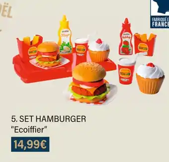 Ecoiffier set hamburger