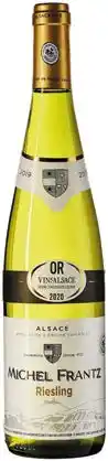 Auchan ALSACE RIESLING HVE 2019, ALSACE PINOT GRIS 2018 OU ALSACE PINOT BLANC HVE 2019 offre
