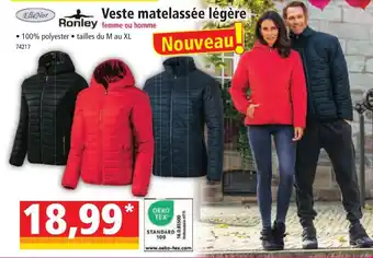 Norma Veste matelassée légère offre