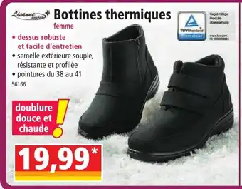 Norma Bottines thermiques offre