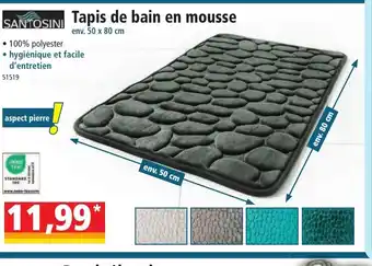 Norma Tapis de bain en mousse offre