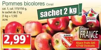 Norma Pommes bicolores offre