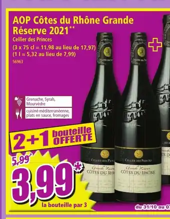 Norma AOP Côtes du Rhône Grande offre