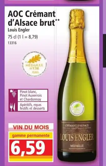 Norma AOC Crémant d'Alsace brut** offre