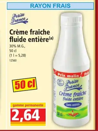 Norma Crème fraîche fluide entière offre