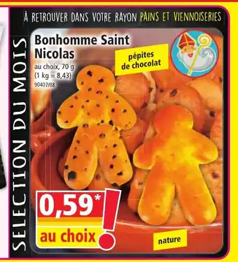 Norma Bonhomme Saint Nicolas offre