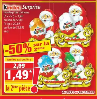 Norma Kinder Surprise offre
