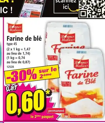 Norma Farine de blé offre
