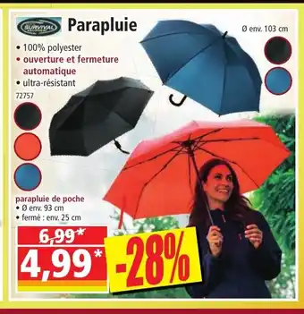 Norma Parapluie offre