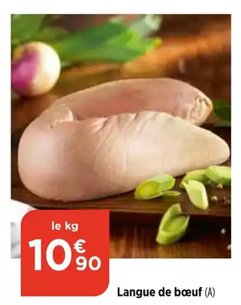 Maximarché Langue de bœuf offre