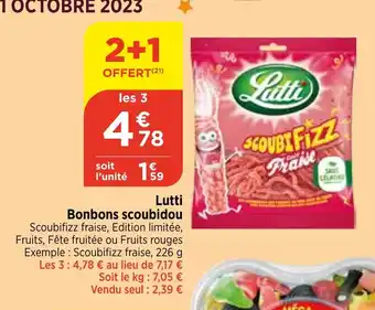 Lutti Bonbons scoubidou