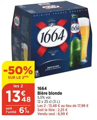 1664 Bière blonde
