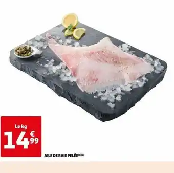Auchan AILE DE RAIE PELÉE offre