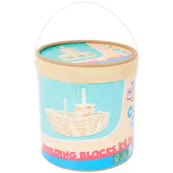 Action Mini matters blocs de construction en bois mini matters offre