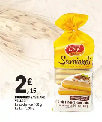 BOUDOIRS SAVOIARDI "ELLEDI"