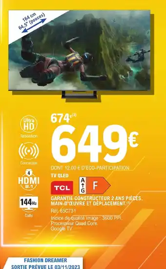 E.Leclerc TV QLED offre