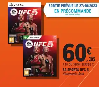 E.Leclerc EA SPORTS UFC 5 offre